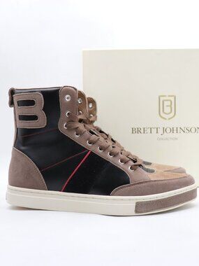 NWB Brett Johnson Starry Nights Men's Size 11 High Top Sneakers Shoes